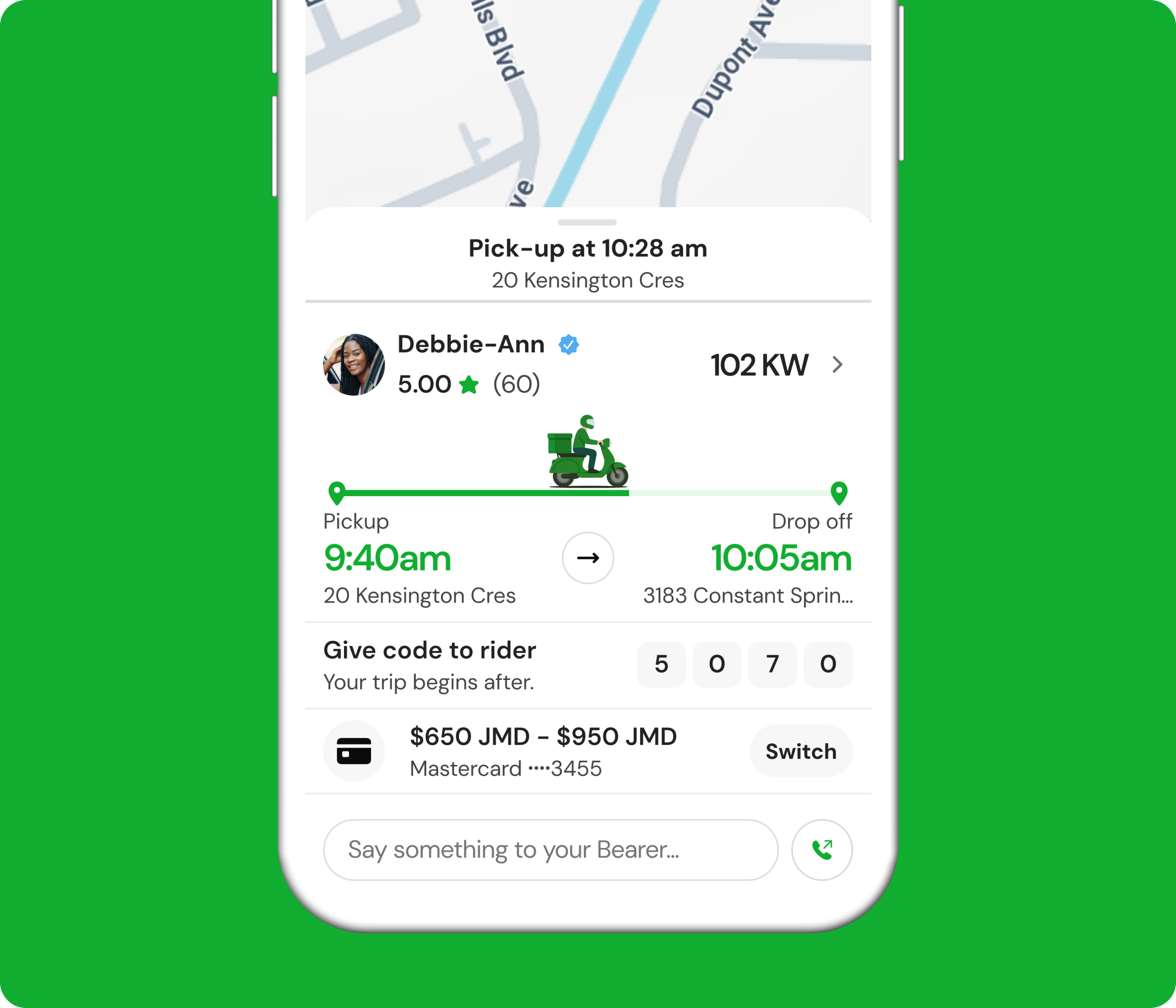 Prepare your package for pickup